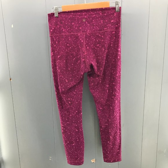 Lululemon purple high rise leggings size 8 - Picture 2 of 2
